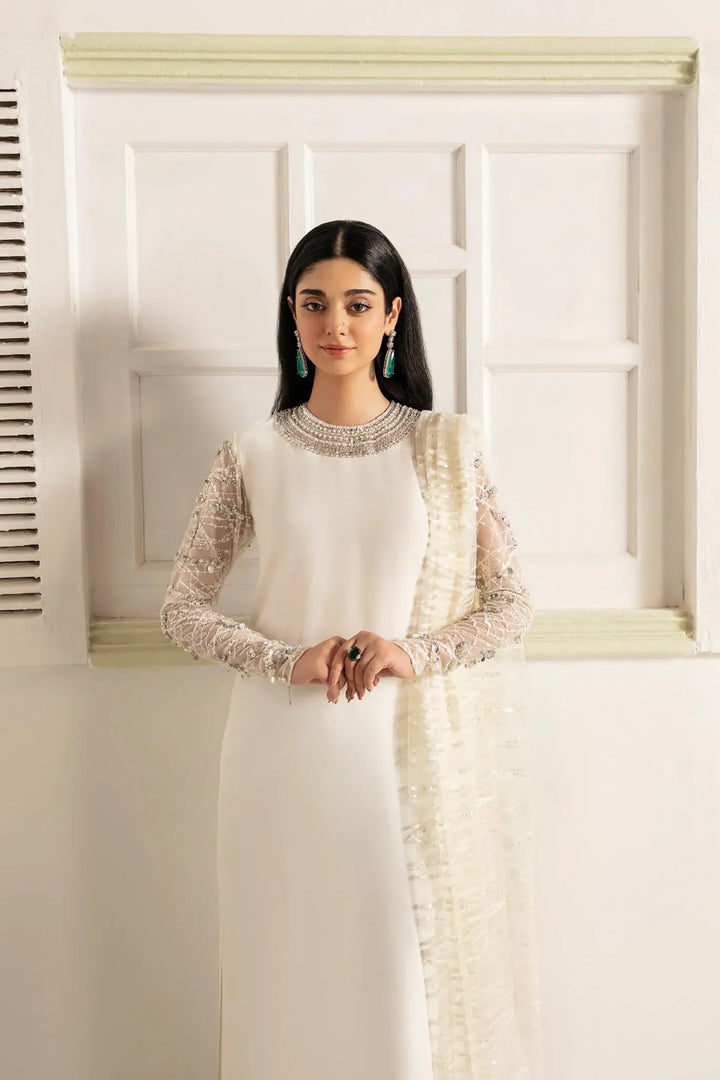 NOOR ZAFAR | WHITE DAHLIA