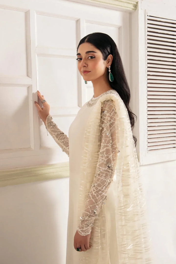 NOOR ZAFAR | WHITE DAHLIA